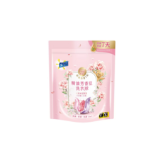 白蘭 精油芳香豆洗衣球 粉漾花園, 1個, 55個裝