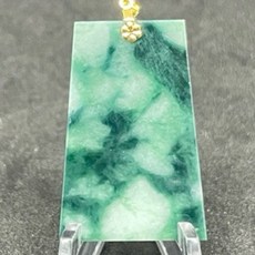 翡翠無事牌，簡潔大方，寓意深遠, 1個