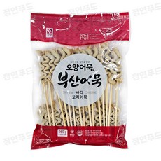 [정연푸드] 사조오양 부산어묵 사각꼬치어묵 (30개입/오뎅/대용량/식자재/업소용), 2개, 960g