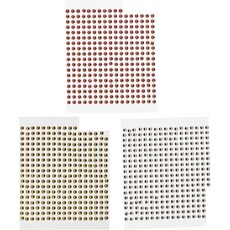 파티킬 낚시 미끼 3D 눈 방수 인공 물고기 날리기 공예 태클 액세서리, 3mm