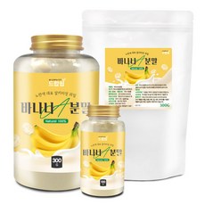 드랍쉽 바나나A 분말 모음 가루 제빵, 1개, 300g