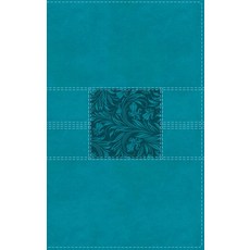 (영문도서) Nasb Thinline Bible Leathersoft Teal Red Letter Edition 2020 Text Comfort Print Imitation Leather, Zondervan