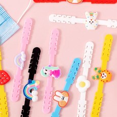 마스크 보조 연결 걸이 귀 통증 방지 캐릭터 길이조절 장시간 착용 귀아픔 연장고리 스트랩