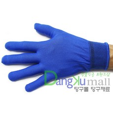 [정품인증 당구몰]얇은 오손면장갑(파랑) 당구장용장