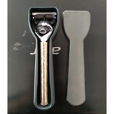 면도기 수제 황동 단조 주방 절단 나이프 슬라이서, E형 황동 면도기회색 상자, 1개, 1L