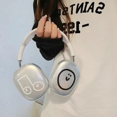 애치비 패션 에어팟 맥스 이어캡 보호 케이스, 뮤지컬, 1개