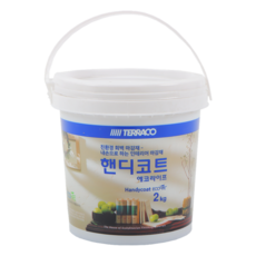 테라코 핸디코트 빠데 퍼티 2kg, 1개