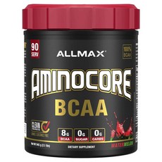 ALLMAX Aminocore BCAA支鏈胺基酸粉 西瓜口味, 1個, 2.1 磅(945 克), 945g
