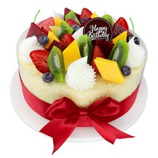 모형 케이크 생일 소품 파티용품 촬영용 샘플 스튜디오 케잌 클레이, 6인치, H17