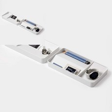 팔땨 플립트레이 WH 데스크오거나이저 펜홀더 책상정리트레이