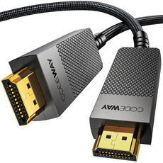 코드웨이 하이브리드 HDMI v2.1 8K 광케이블, 1.2m, 1개