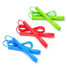 김수열줄넘기 점프로프 고급형 96-001A, 파랑, 1개