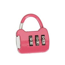 가방자물쇠 여행용자물쇠 미니 다이얼 자물쇠 핑크 자물쇠 번호자물쇠 번호키자물쇠 비밀번호자물쇠 캐리어자물쇠 가방자물쇠 여행용자물쇠+글로벌커머스랩벌Shop, 빠른배송