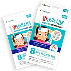 메이클린 열냉각시트 6매입 국산 쿨링시트, 1개, 6개입