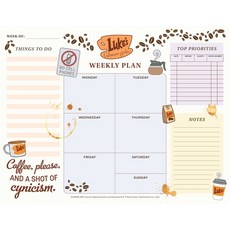 (영문도서)Gilmore Girls Weekly Planner Notepad Paperback, Insights, English, 9798337402277