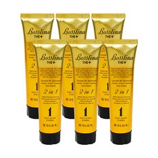 보스티나 시즌2 더 플러스 염색제 7호 다크브라운X6개새치커버 셀프 흰머리 뿌리 염색약, 6개, 다크브라운