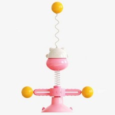 고양이 발로미는 흔들 스프링 공장난감 놀이시간 만기고노는, 1개