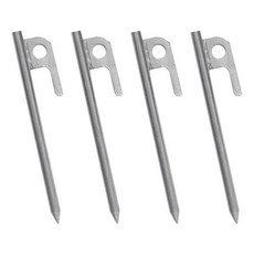 BUCK703 초특가 SALE 특수강 스텐 핑거팩 동계용 단조팩 18cm 1P 텐트 타프 타프폴대 데크팩 팩가방 캠핑팩, 1개