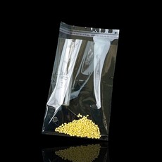 접착식 타공형 PP봉투 폴리백 20X25cm+4cm-200매 포리백 비닐봉지 비닐봉투 PP 투명비닐 rds+76158Tf