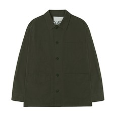 COSTUME O’CLOCK 코튼 프렌치 워시드 워크자켓 카키 COOSJK041KHAKI