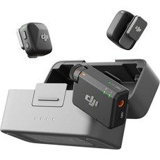 DJI Mic 미니 (2 TX + 1 RX 충전 Case) Pin Microphone 무선 초 경량 48시간 Use 노이즈 캔슬링 Auto Limiting for Camera/, DJI Mic Mini (2 TX + 1 RX + Ch, No additional accessories