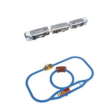 프라레일 S-24 판다 쿠로시오 베이직 레일세트 (10개의 레이아웃만들어요) 기차 레일포함, 단일색, 1개