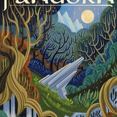 페인팅 링 아트 레트로 풀 드릴 키트 빈티지 필름 모르도르 성 마법의 침실 장식, 3. HKQTA113-7, C. Round 40X50CM