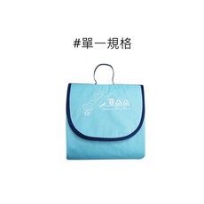 人魚朵朵 台灣獨家訂製超潑水多功能野餐墊 180x150cm 輕巧防潮露營墊, 單一規格, 藍色