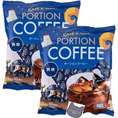 일본 칼디 포션 커피 무가당 희석형 10개입 2팩 531435, 18g, 2개