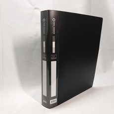 미네끄네 PP 3공O링바인더 대 4cm, 1개, 검정