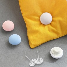 SECRETMALL76 침대 시트 고정핀 이불커버 밀림방지핀 1P, 화이트, 1개