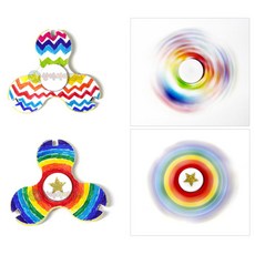 착시현상 LED 피젯스피너 만들기 1인용 방과후수업 관찰 놀이키트 집콕놀이 과학놀이, 1개