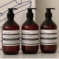 욕실 디스펜서 샴푸 공병 500ml 호텔형 리필 용기 물통 바디워시 통, 바디워시라벨, 투명500ml