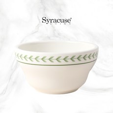 시라쿠스 뉴욕 시리즈 공기 밥그릇, 1개, 가든그린