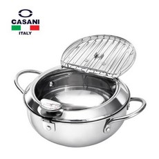 까사니 IH 스텐 프라이어팟 튀김냄비 2.2L, 본상품, 본상품선택