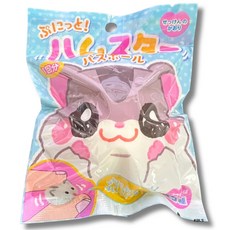 倉鼠造型入浴球，寶寶洗澡玩具，溫和清潔，趣味泡澡體驗, 0836QQ倉鼠, 1個