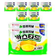 롯데 카스타드 오리지널, 460g, 7개