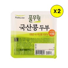 (냉장)[풀무원]국산콩두부찌개용300g, 300g, 2개