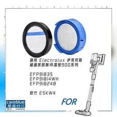 Electrolux 伊萊克斯 極適家居 900 系列 無線濕拖 EFP91835 HEPA 濾網 濾芯 ESKW4, 1個, 1只