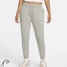 NIKE 女款棉質運動褲 灰色+PG掛繩