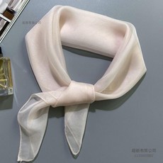 真絲小方巾 質感柔潤