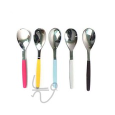 늘DIX 칼라 양식스푼 5종 택1, 화이트