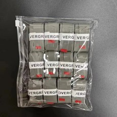 12개입 테니스 오버그립 땀 흡수 배드민턴 라켓 핸드 글루 그립 PU 논슬립, 3)12PC-Grey