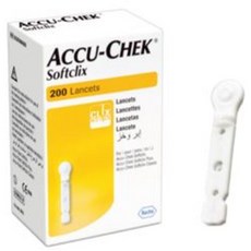 羅氏Accu-Chek Softclix舒柔採血針 28G 200支/盒, 1個