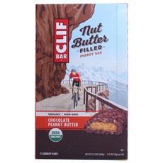 CLIF 巧克力花生能量棒, 50克, 12件