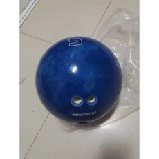 어린이 볼링공 연습용 입문용 경량 가벼운공 초보, 1개, 5파운드 블루 3홀