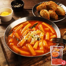 [떡볶이+만두세트]대구맛집 반야월할매 떡볶이+당면만두 세트915g(2봉), 915g, 2개