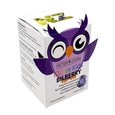 뉴질랜드 피터앤존 키즈 빌베리 루테인 츄어블 120정 고함량 아스티아잔틴, 1개