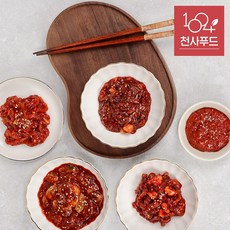 천사푸드 짜지 않은 저염 전라도 젓갈 5종 500g 골라담기, 1개