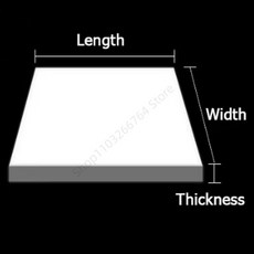 1 3MM 흰색 실리콘 방지 없음 특이한 시트 미끄럼 충격 방수 저항성 가스켓 냄새 고온, 2mm, 100x100mm, White